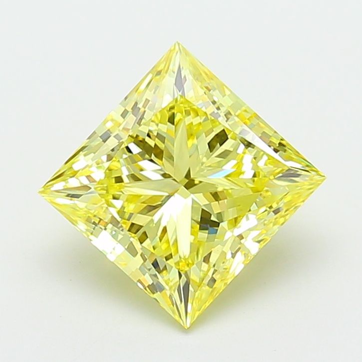 5.02 ct. princess Lab Grown Diamond front image