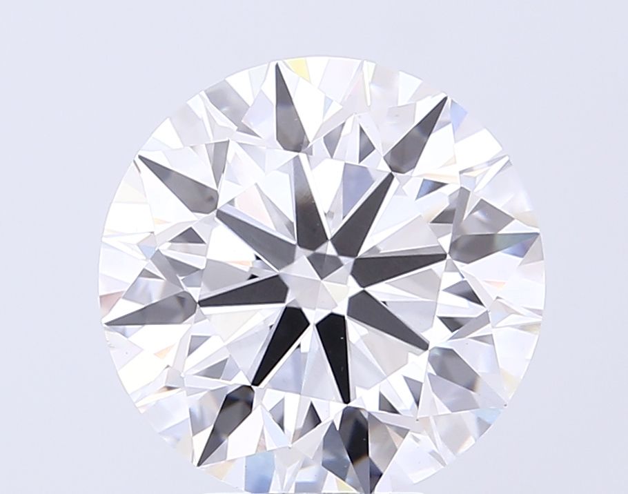 6.01 ct. round Lab Grown Diamond front image