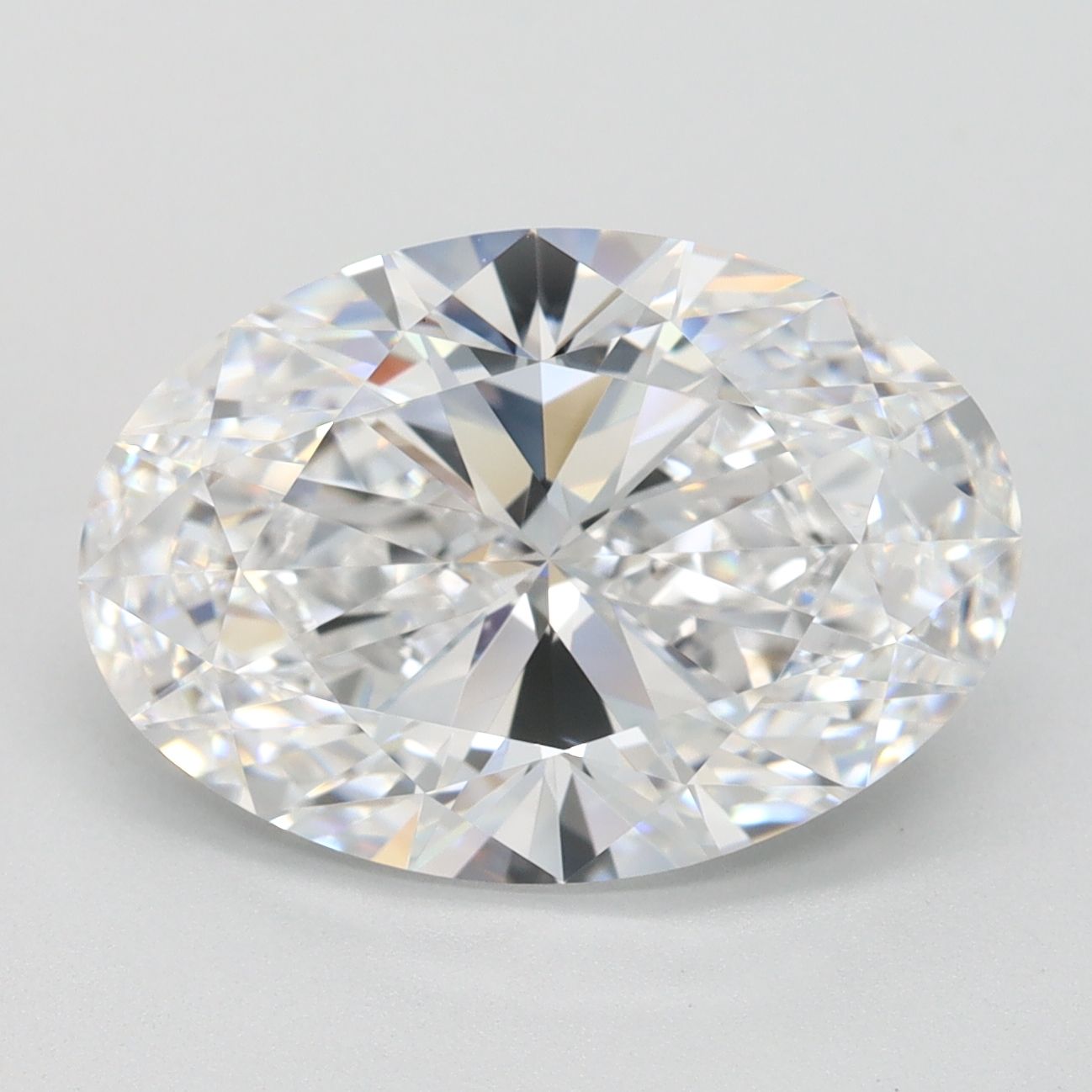4.11 ct. oval Lab Grown Diamond front image