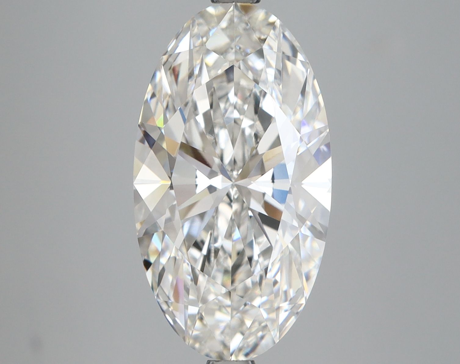 5.00 ct. oval Lab Grown Diamond front image