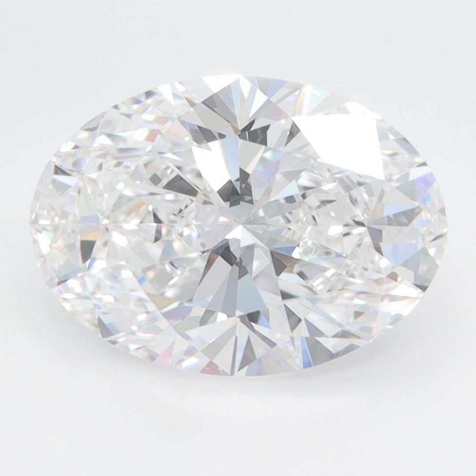 3.28 ct. oval Lab Grown Diamond front image
