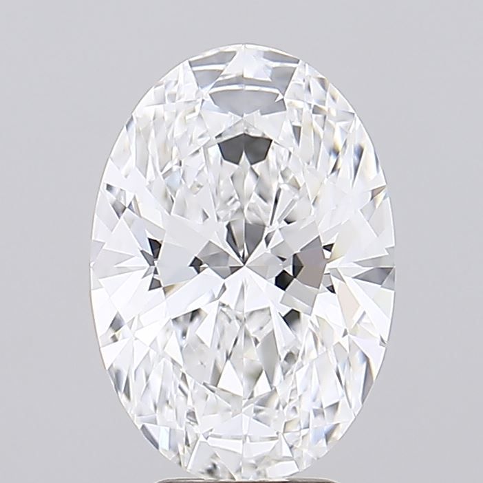 3.01 ct. oval Lab Grown Diamond front image