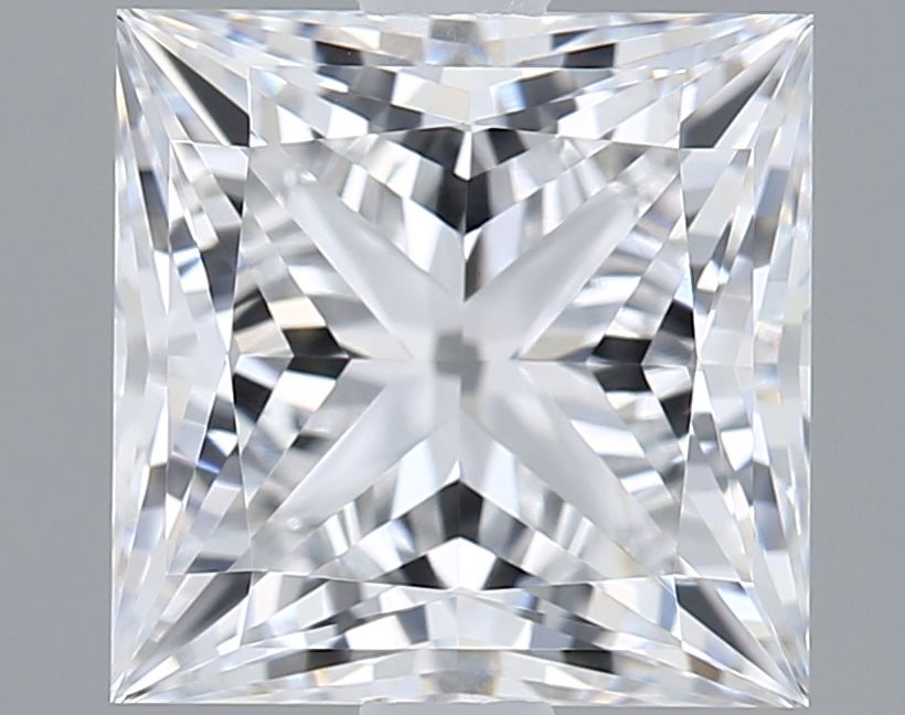 2.08 ct. princess Lab Grown Diamond front image