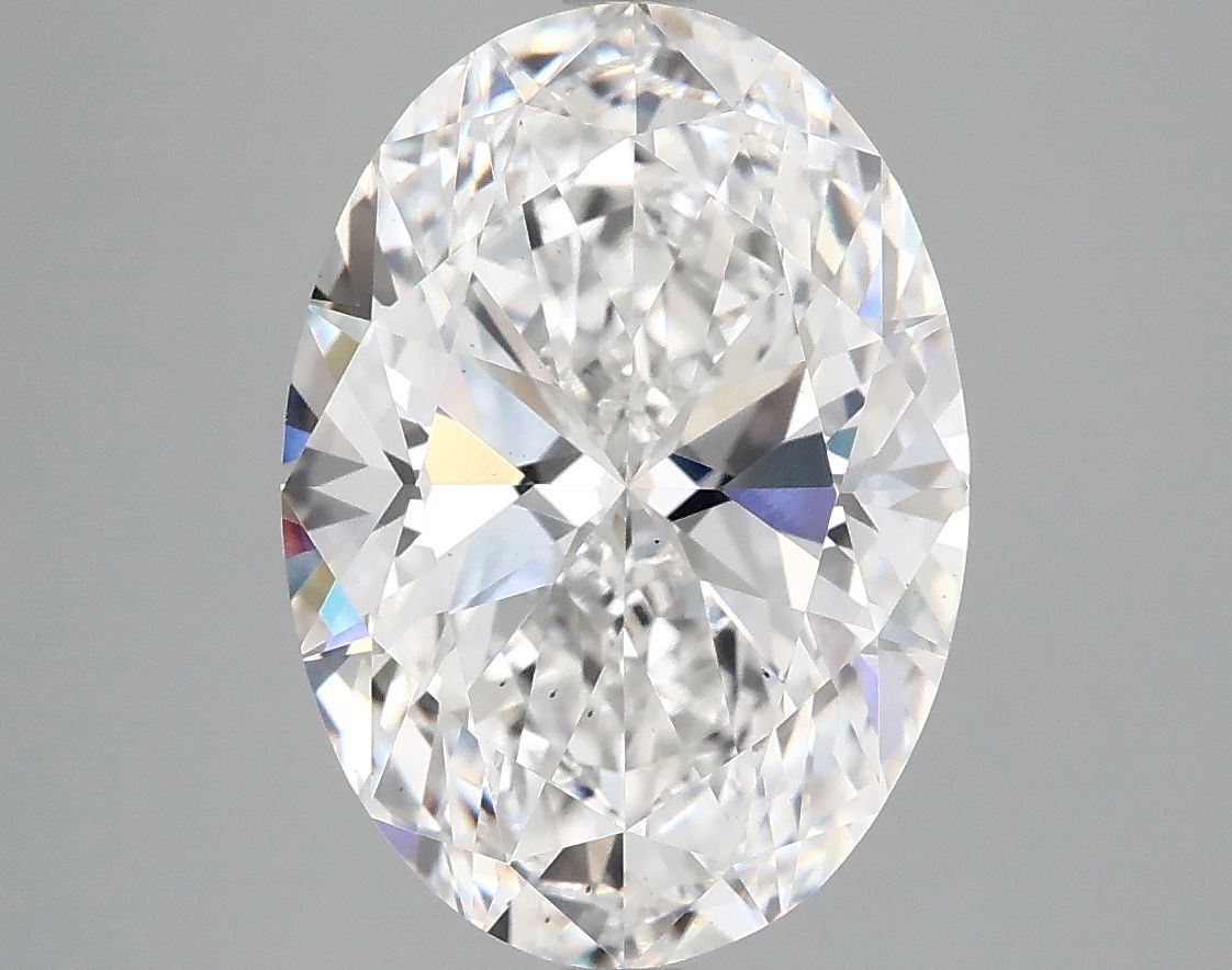 5.01 ct. oval Lab Grown Diamond front image