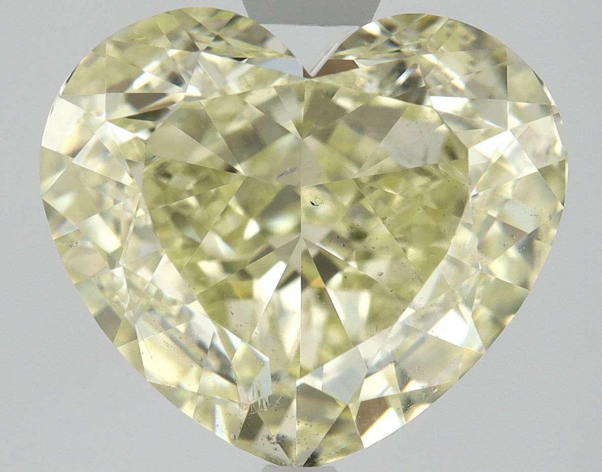Diament 3.01 ct Fancy Light Yellow/SI1