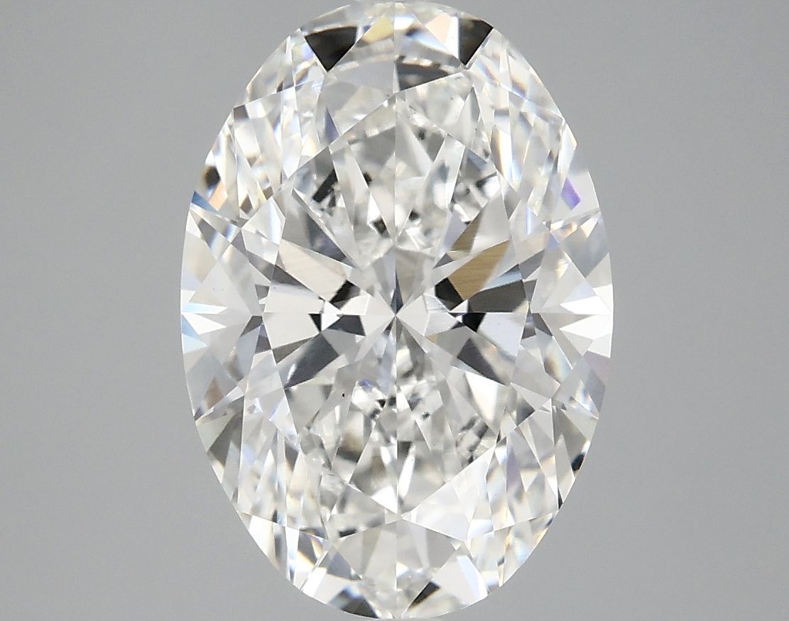 3.88 ct. oval Lab Grown Diamond front image