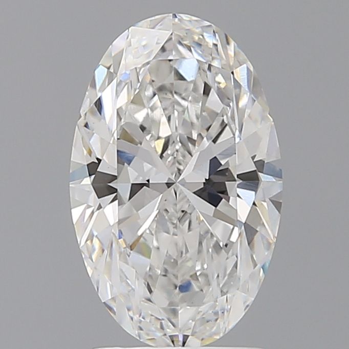 2.57 ct. oval Lab Grown Diamond front image