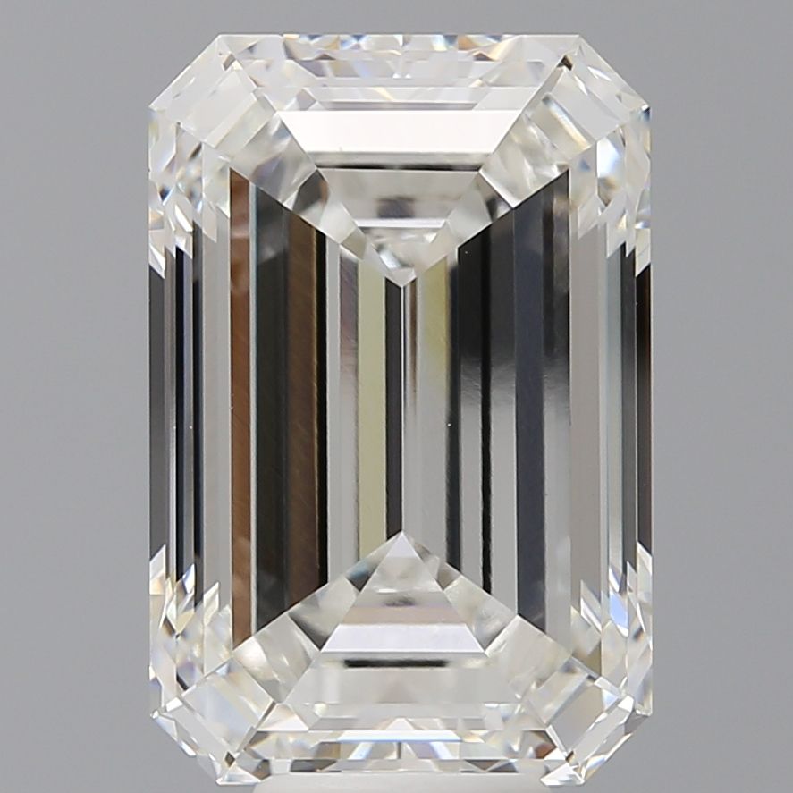 9.59 ct. emerald Lab Grown Diamond front image