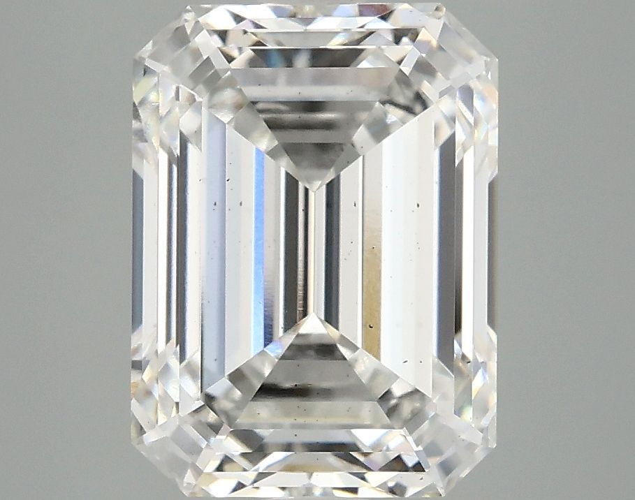 4.09 ct. emerald Lab Grown Diamond front image