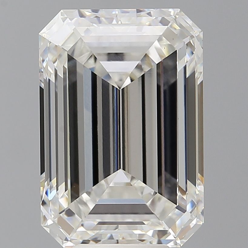 8.10 ct. emerald Lab Grown Diamond front image