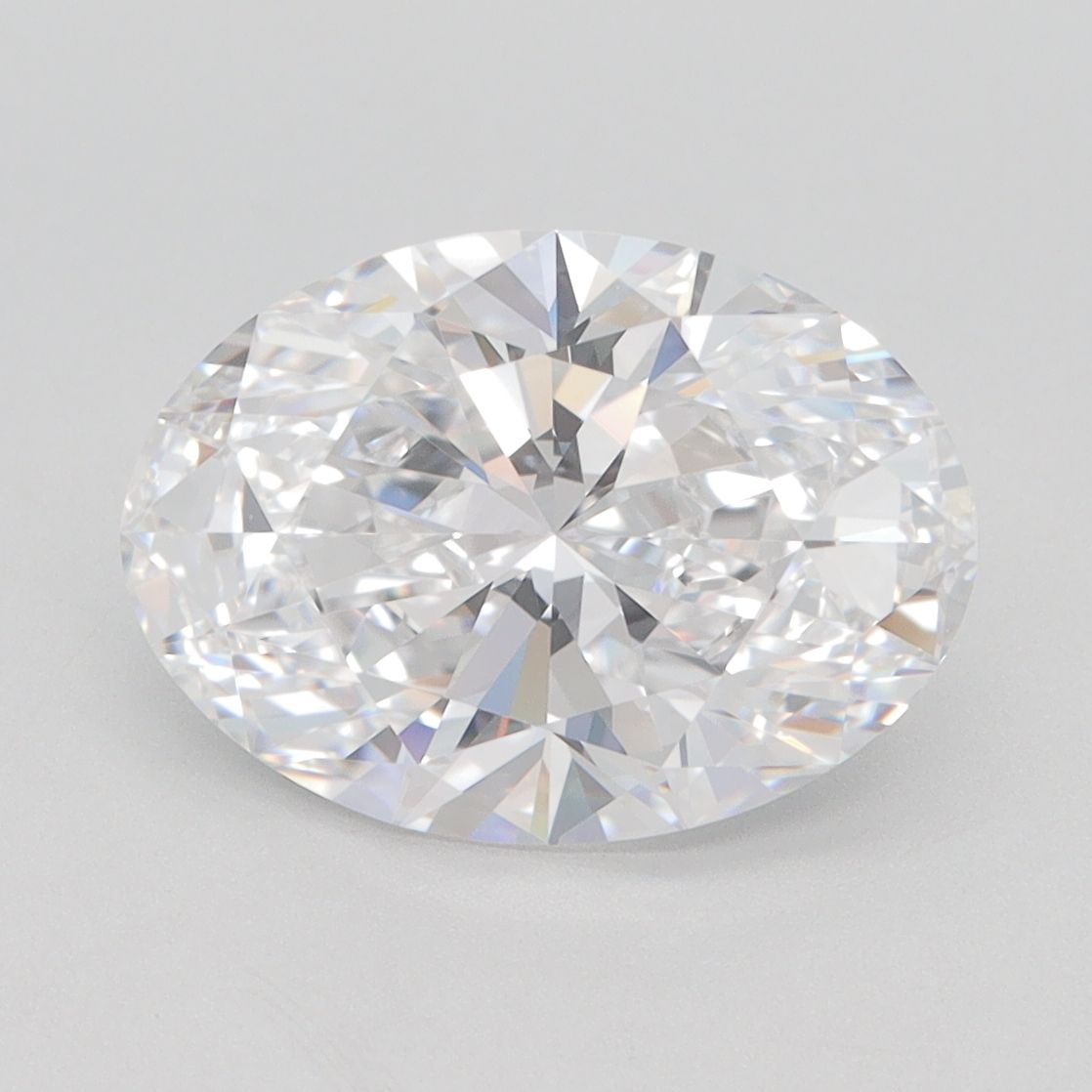 3.08 ct. oval Lab Grown Diamond front image