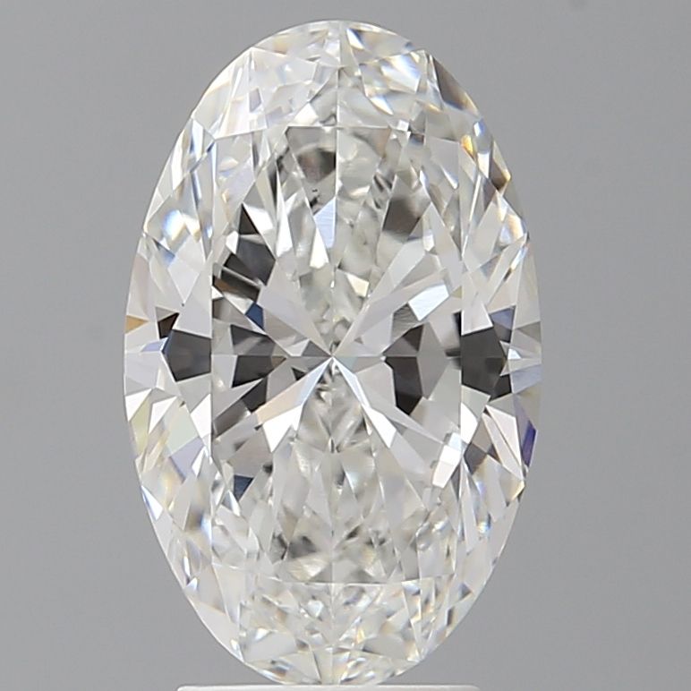 3.60 ct. oval Lab Grown Diamond front image
