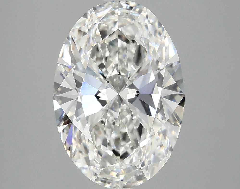 2.87 ct. oval Lab Grown Diamond front image