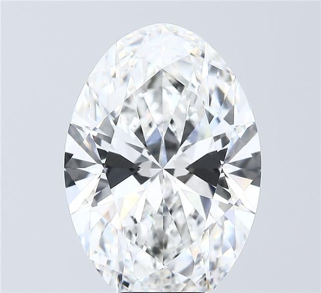 8.09 ct. oval Lab Grown Diamond front image