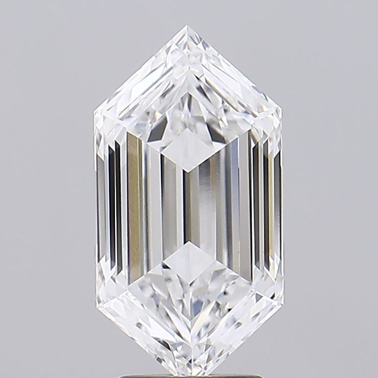 3.72 ct lab-grown Hexagonal Diamond