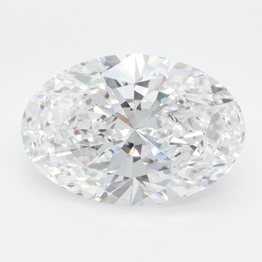 3.33 ct. oval Lab Grown Diamond front image