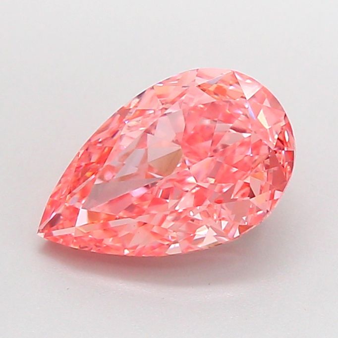 1.55 CT Fancy Vivid Pink PEAR