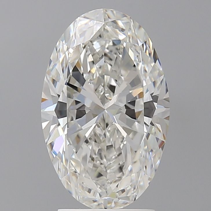 3.01 ct. oval Lab Grown Diamond front image
