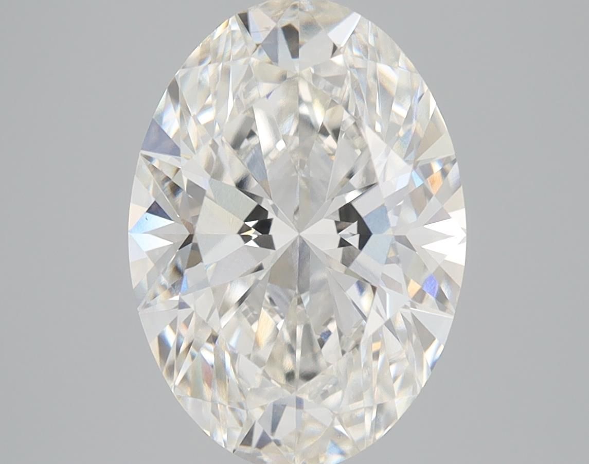 4.07 ct. oval Lab Grown Diamond front image