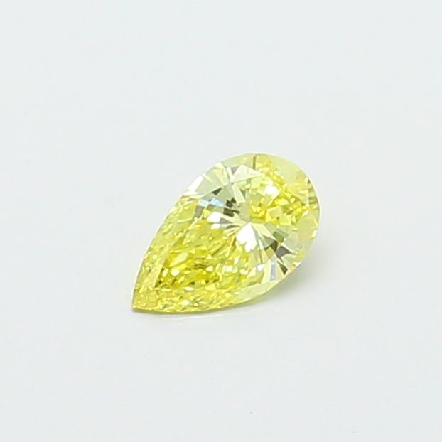 0.36 CT Fancy Intense Yellow PEAR