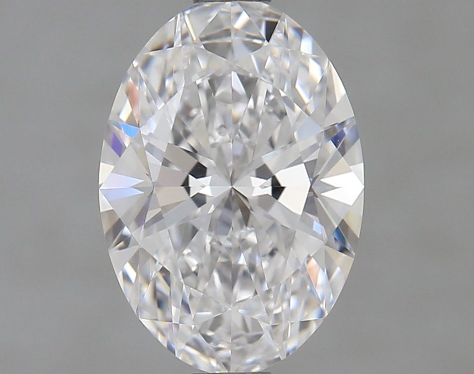 1.30 ct. oval Lab Grown Diamond front image