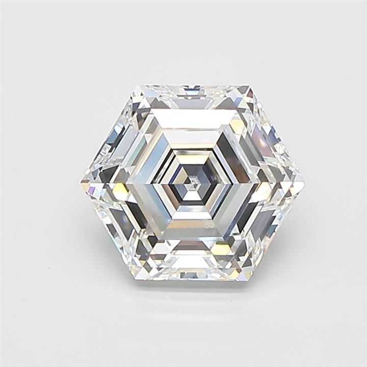 2.04 ct lab-grown Hexagonal Diamond