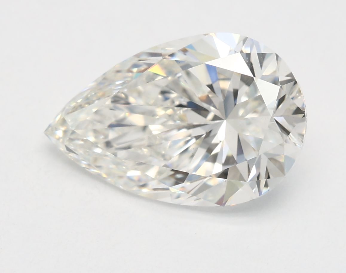 2.50 ct. pear Lab Grown Diamond front image