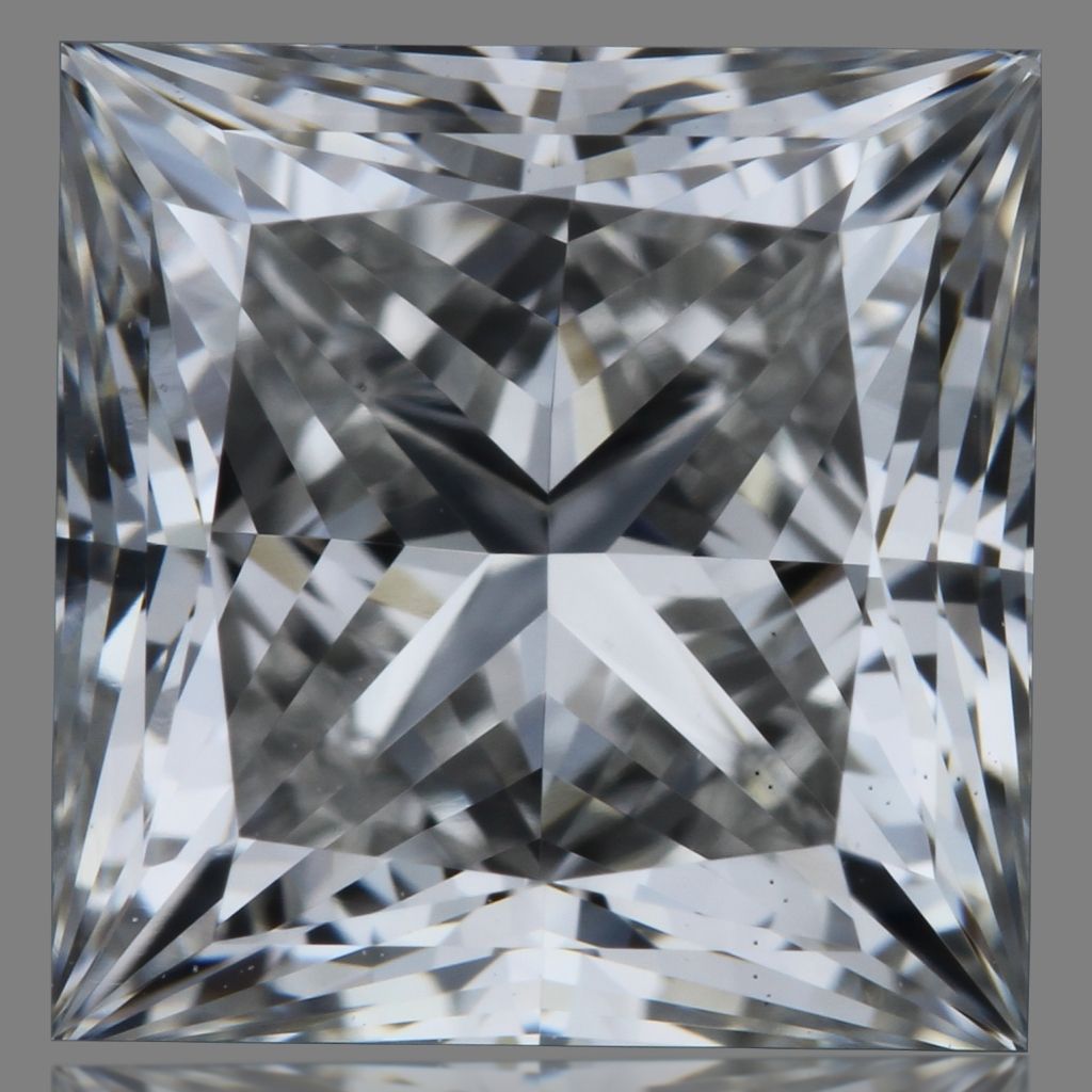1.80 ct. princess Lab Grown Diamond front image