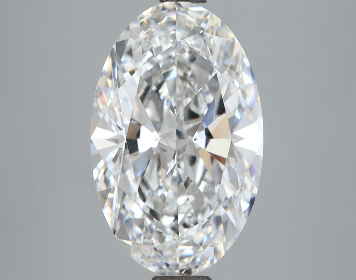 3.42 ct. oval Lab Grown Diamond front image