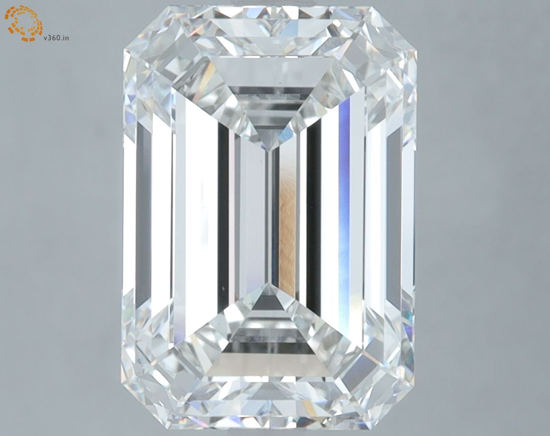 5.07 ct. emerald Lab Grown Diamond front image