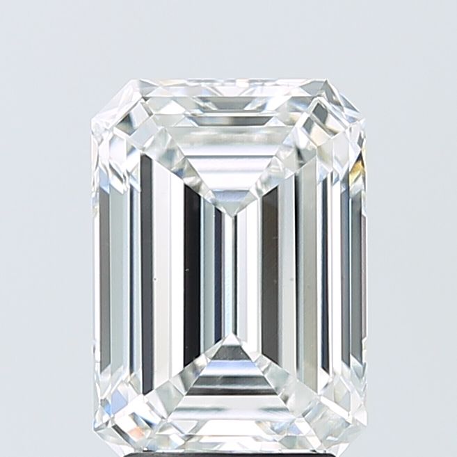 3.02 ct. emerald Lab Grown Diamond front image