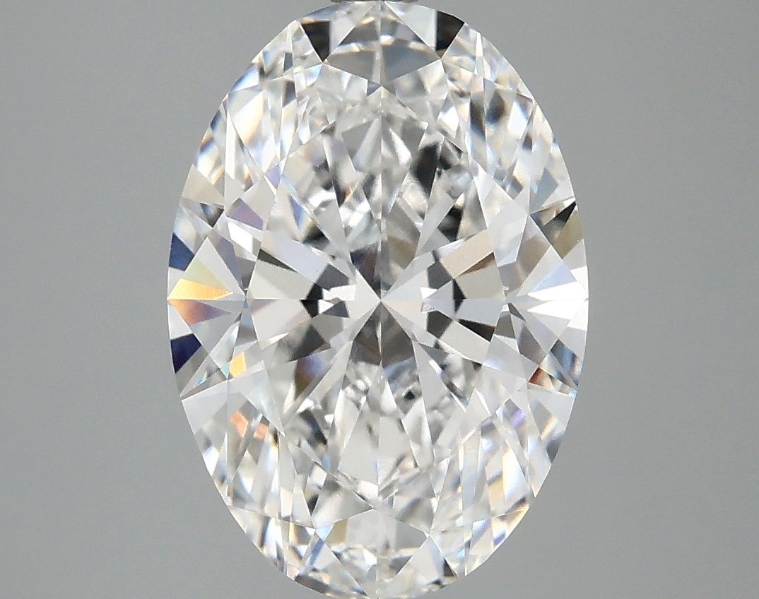 3.91 ct. oval Lab Grown Diamond front image