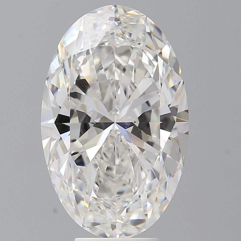 7.08 ct. oval Lab Grown Diamond front image