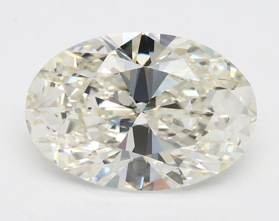 2.06 ct. oval Lab Grown Diamond front image