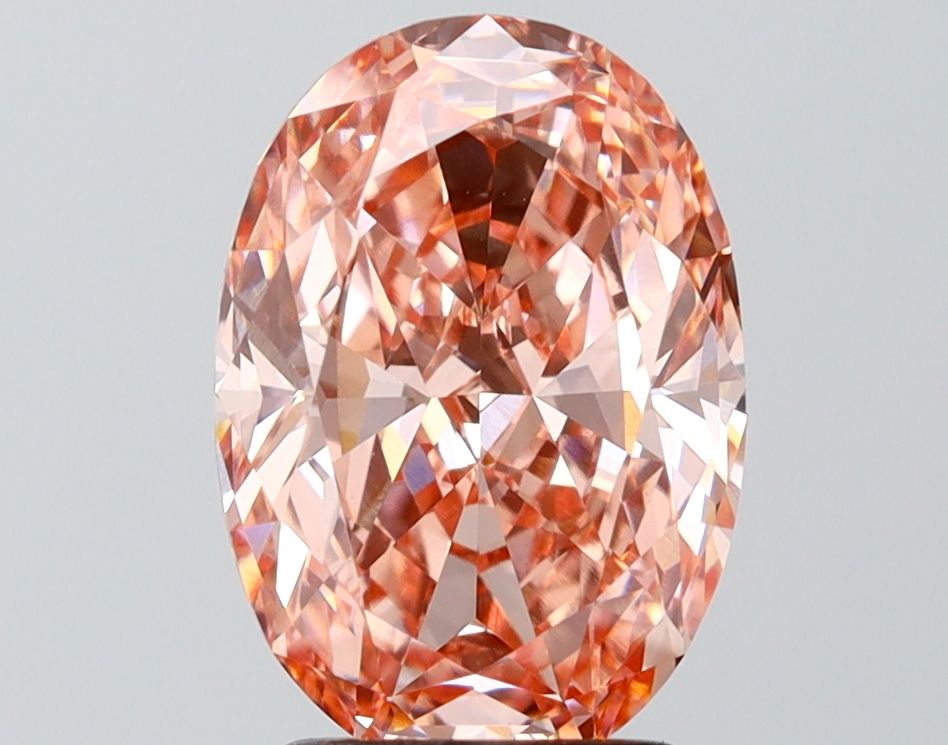 3.05 ct. oval Lab Grown Diamond front image