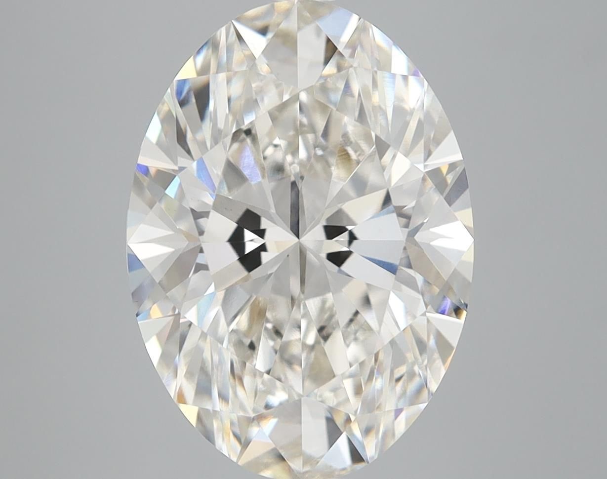 5.07 ct. oval Lab Grown Diamond front image