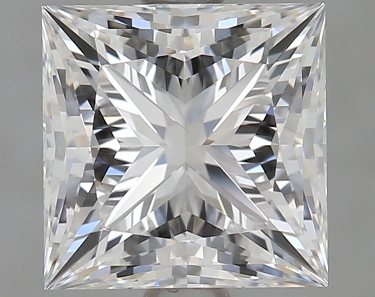 2.01 ct. princess Lab Grown Diamond front image