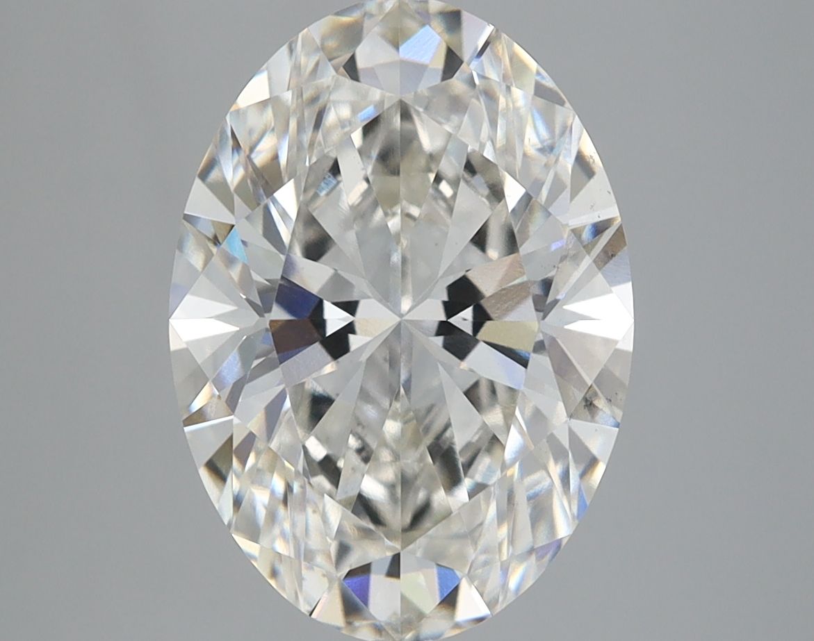 4.28 ct. oval Lab Grown Diamond front image