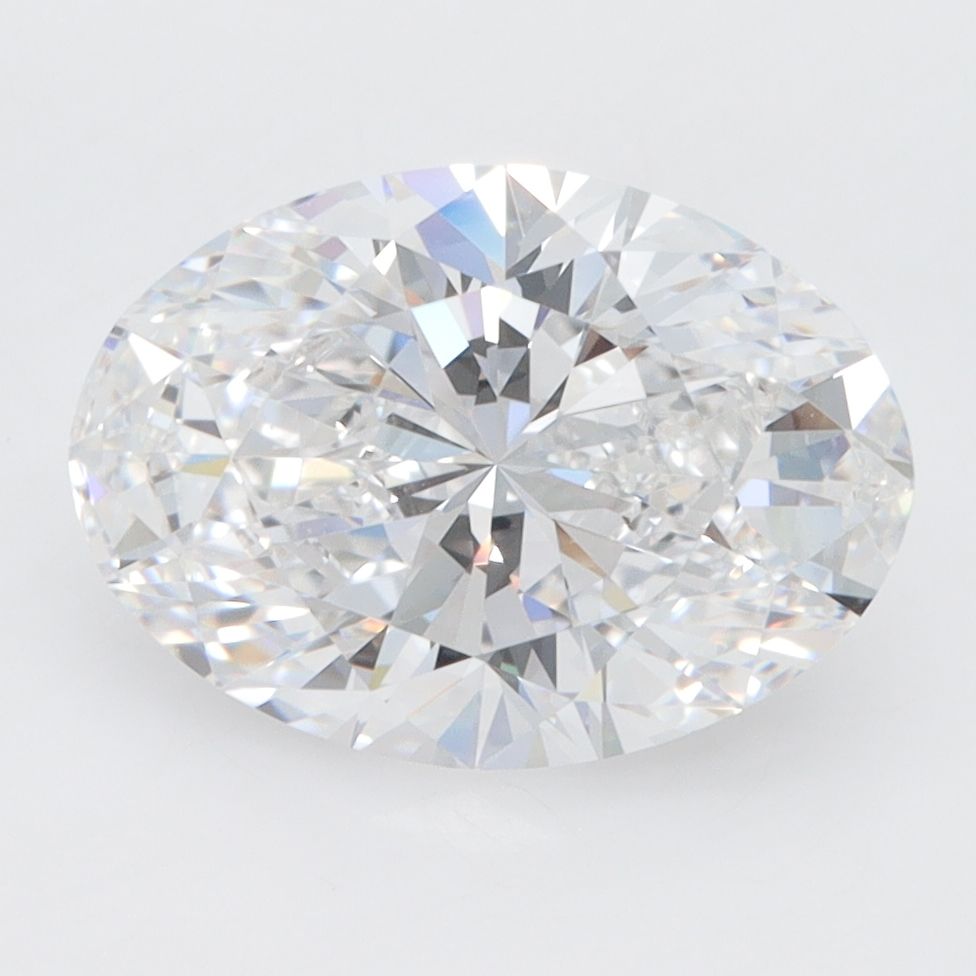 3.02 ct. oval Lab Grown Diamond front image
