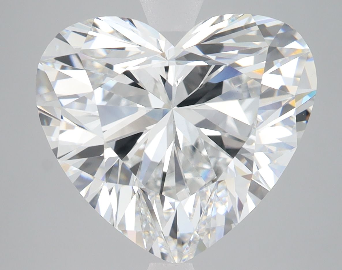 7.09 ct. heart Lab Grown Diamond front image