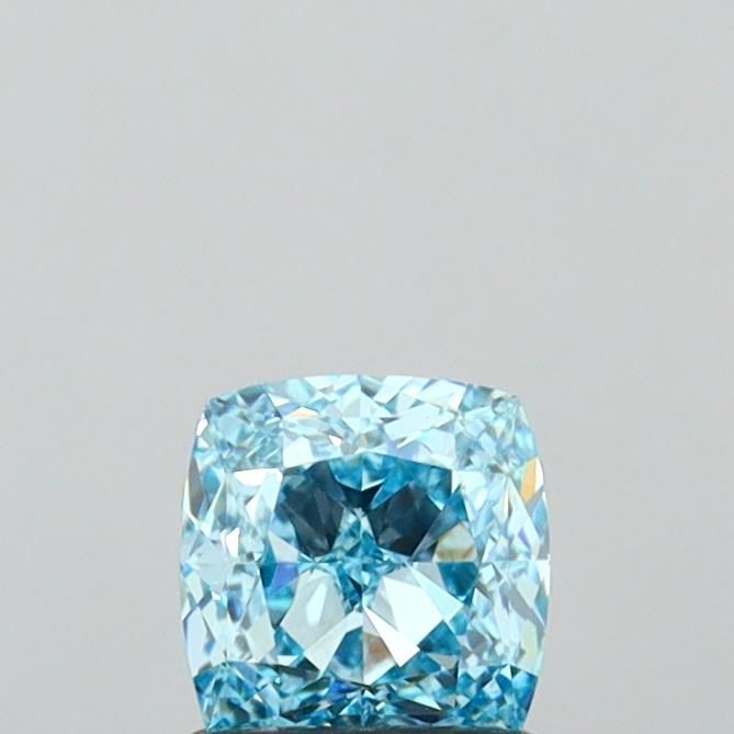 1.04 CT Fancy Vivid Blue CUSHION MODIFIED