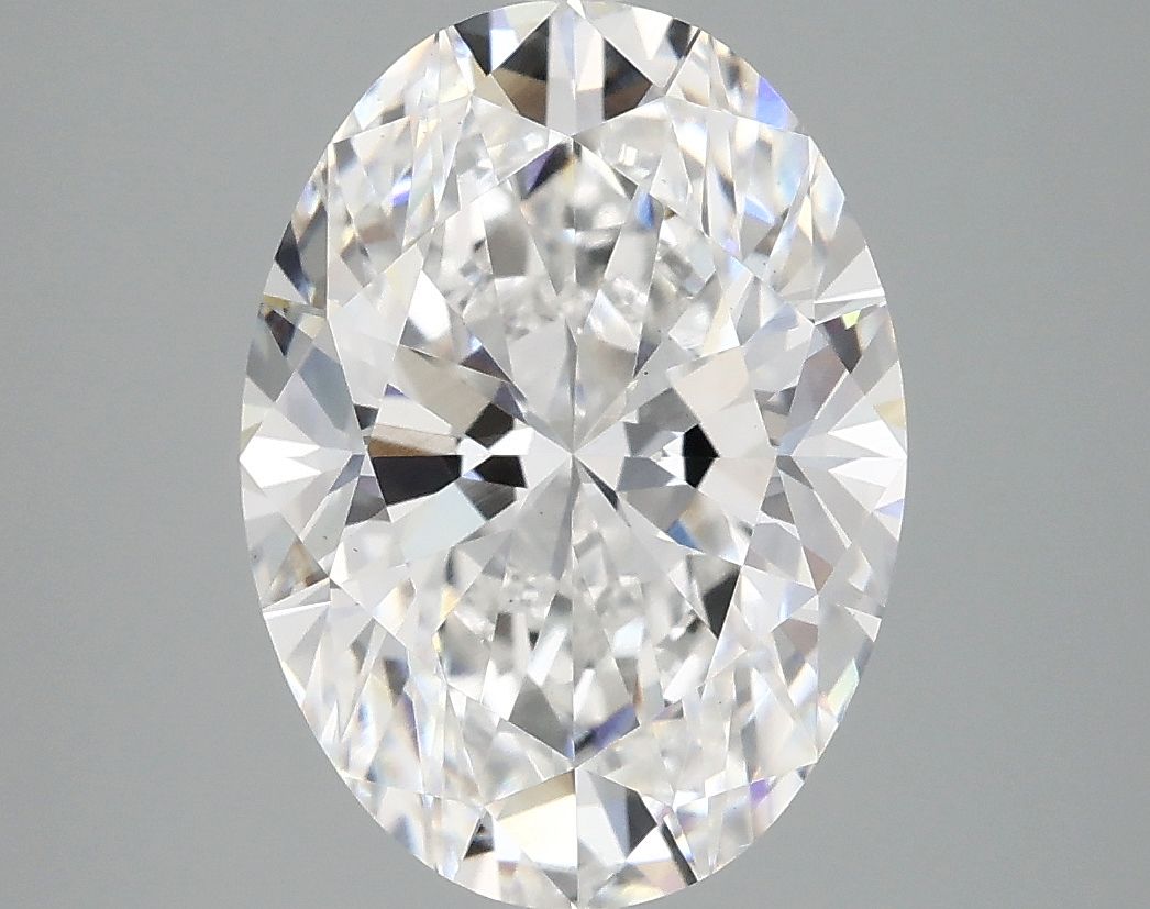 4.08 ct. oval Lab Grown Diamond front image