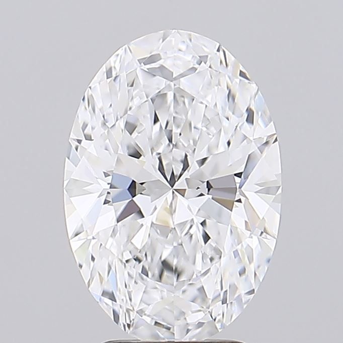 2.43 ct. oval Lab Grown Diamond front image