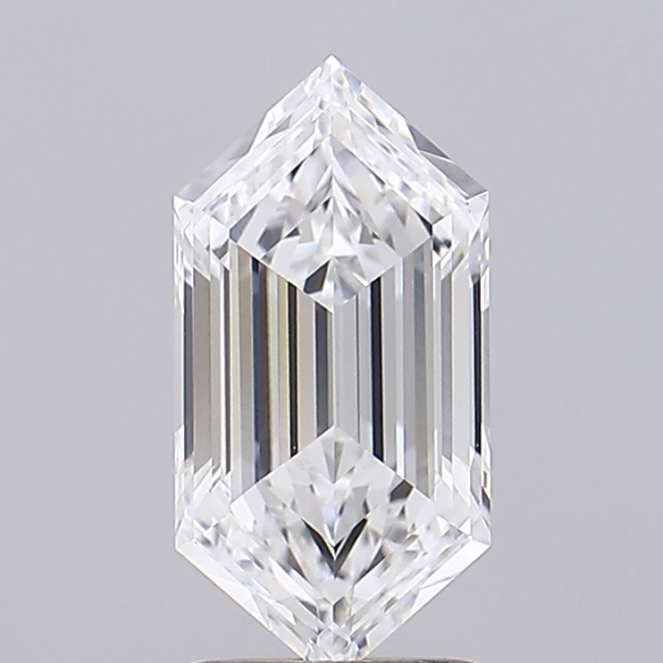 2.03 ct lab-grown Hexagonal Diamond