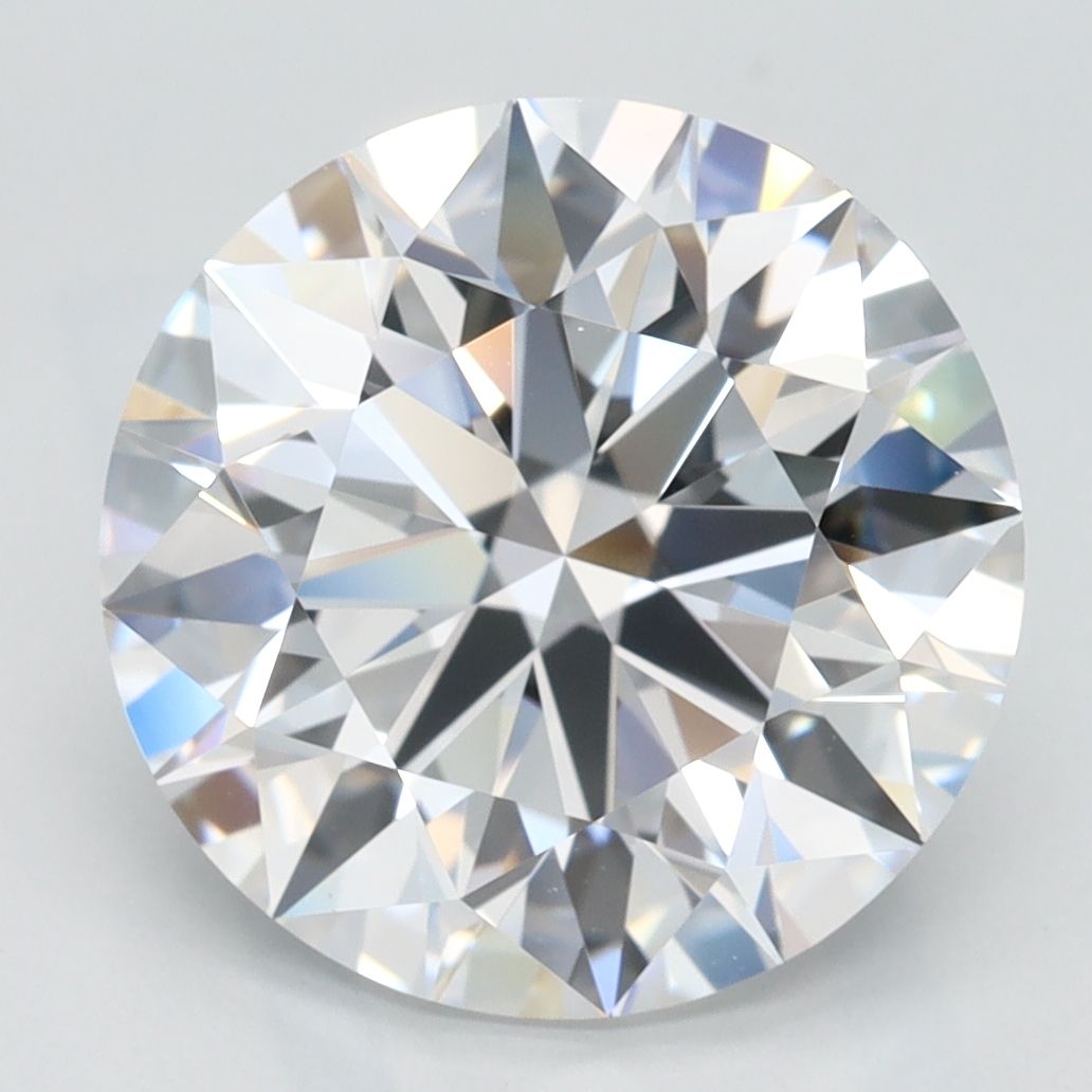 Diamant Rond 4.26 ct - Couleur D - Pureté FL