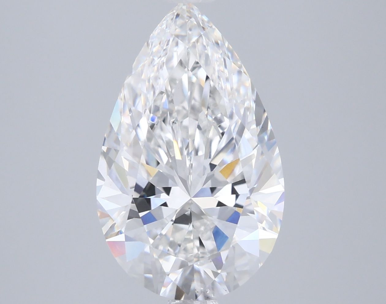 3.02 ct. pear Lab Grown Diamond front image