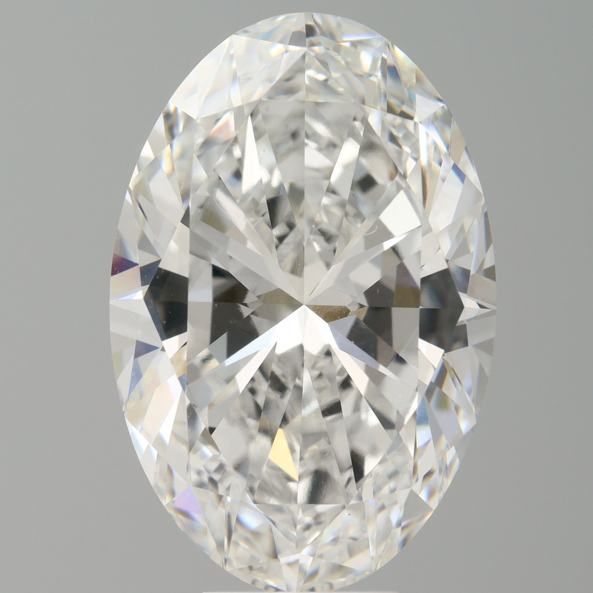 9.03 ct. oval Lab Grown Diamond front image