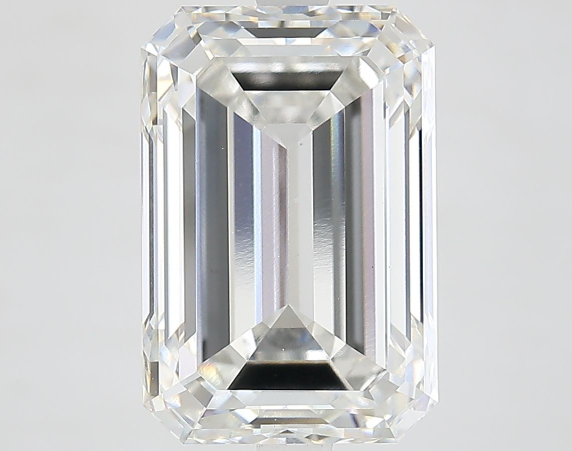 7.02 ct. emerald Lab Grown Diamond front image