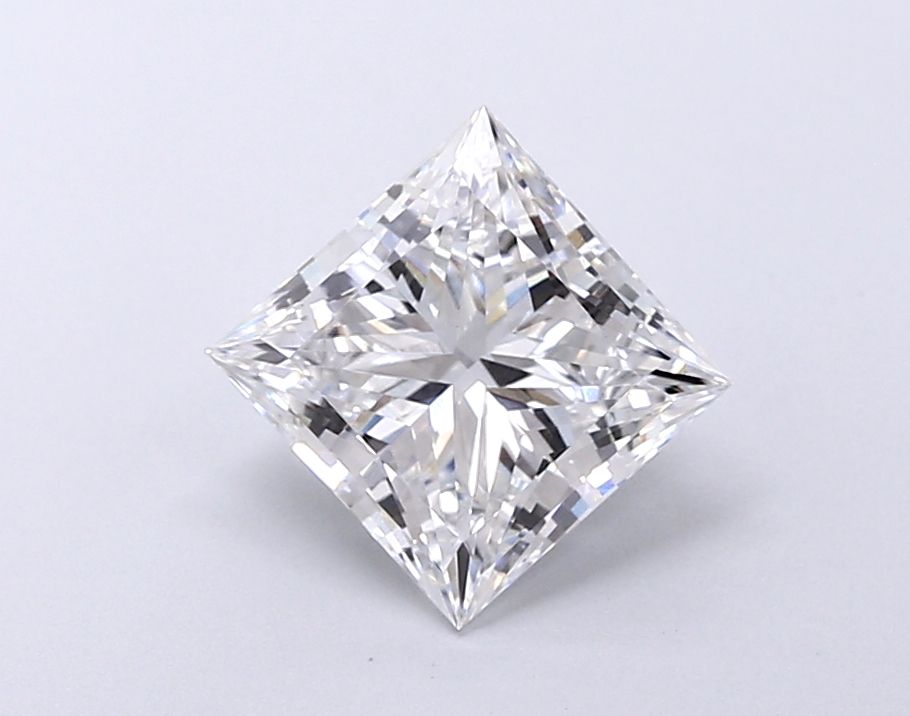 4.02 ct. princess Lab Grown Diamond front image