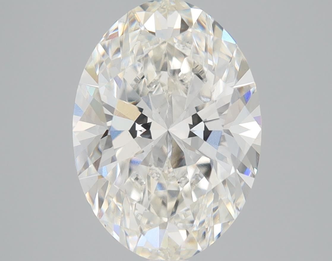 3.72 ct. oval Lab Grown Diamond front image